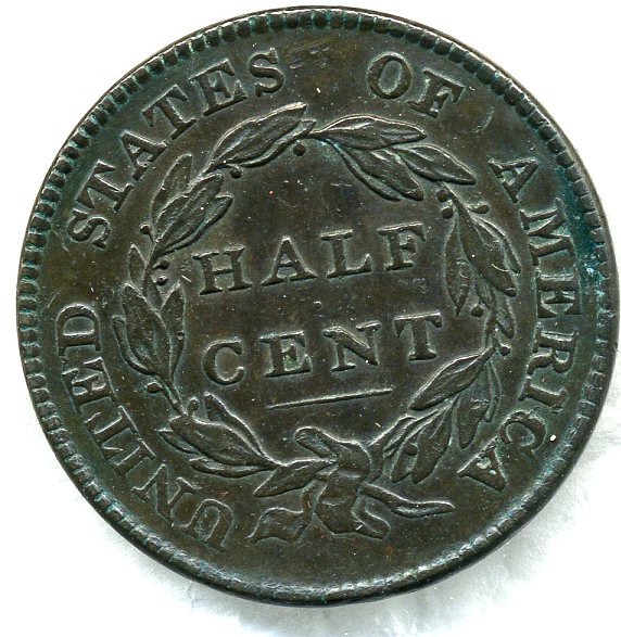 1826-Half-Cent